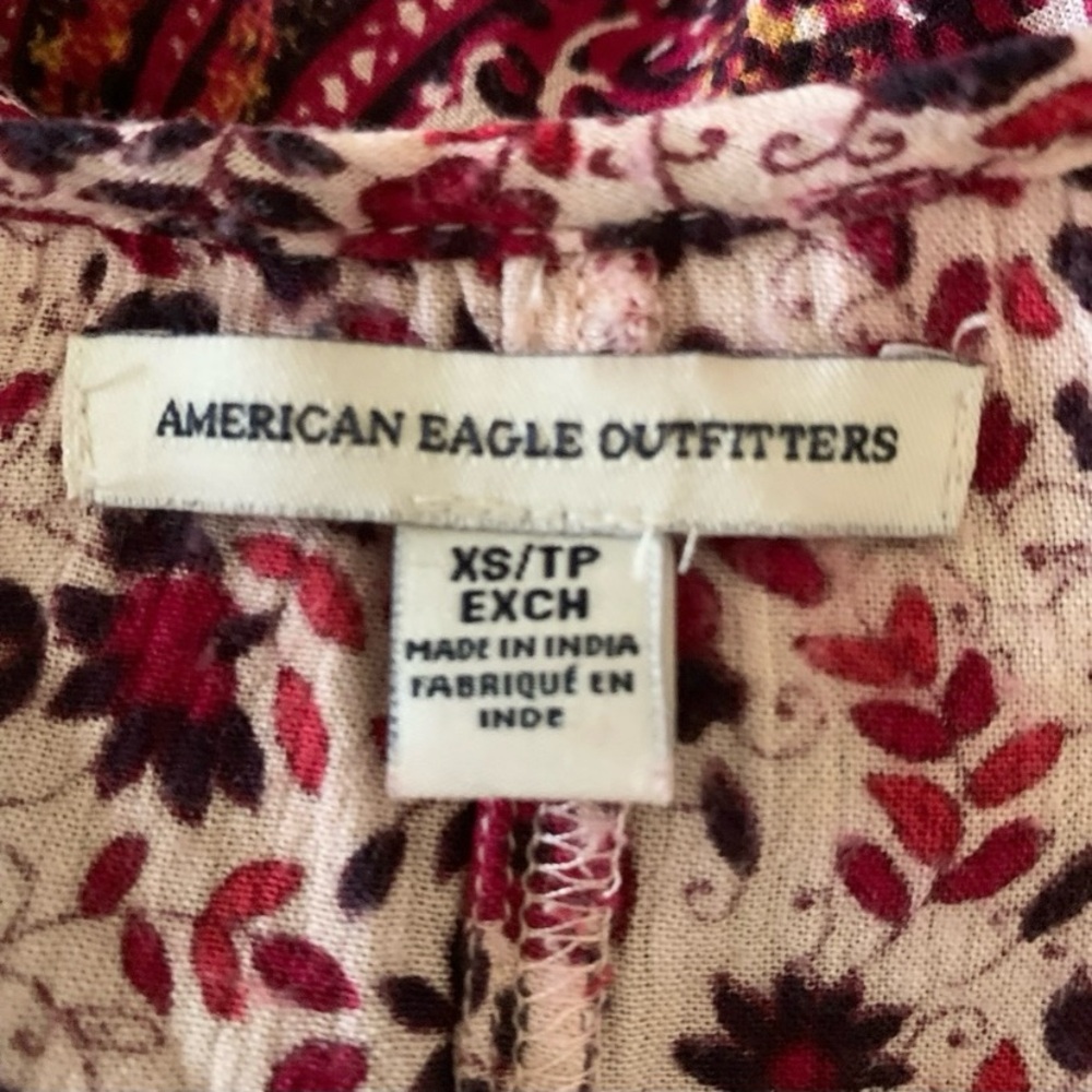 American Eagle Floral Long Sleeve Dress - Picture 8 of 10